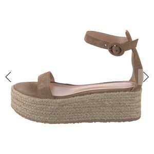 Gianvito Rossi Brown Platform Sandals